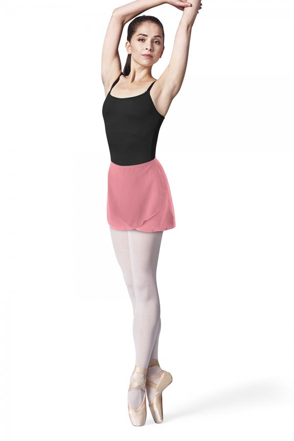 Bloch Georgette Dance Skirt R9721 - Coral image