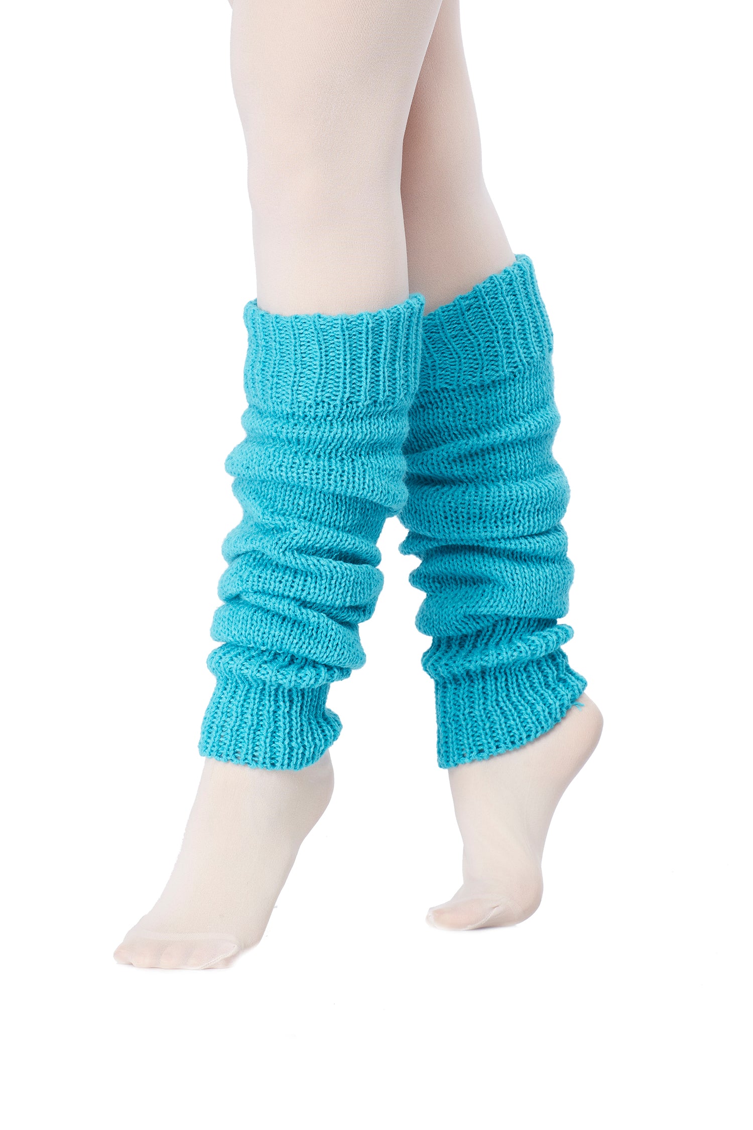Intermezzo Loose Fit Knitted Legwarmers 2040 - Turquoise image