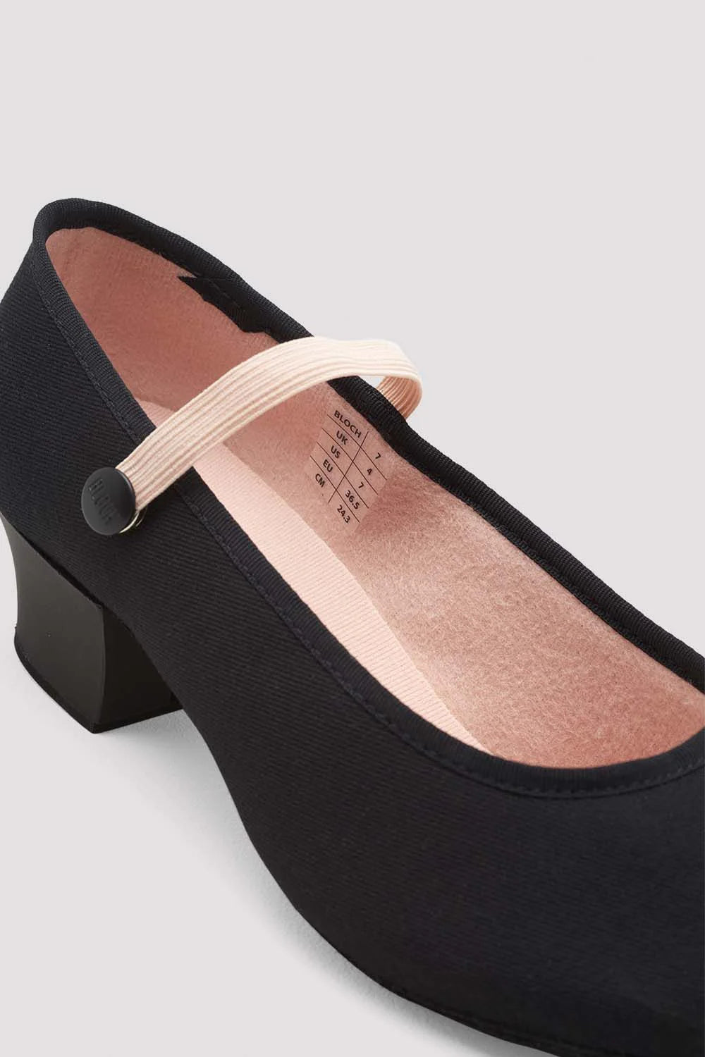 Bloch Ladies Tempo Cuban Heel Character Shoes – S0325LU image 6