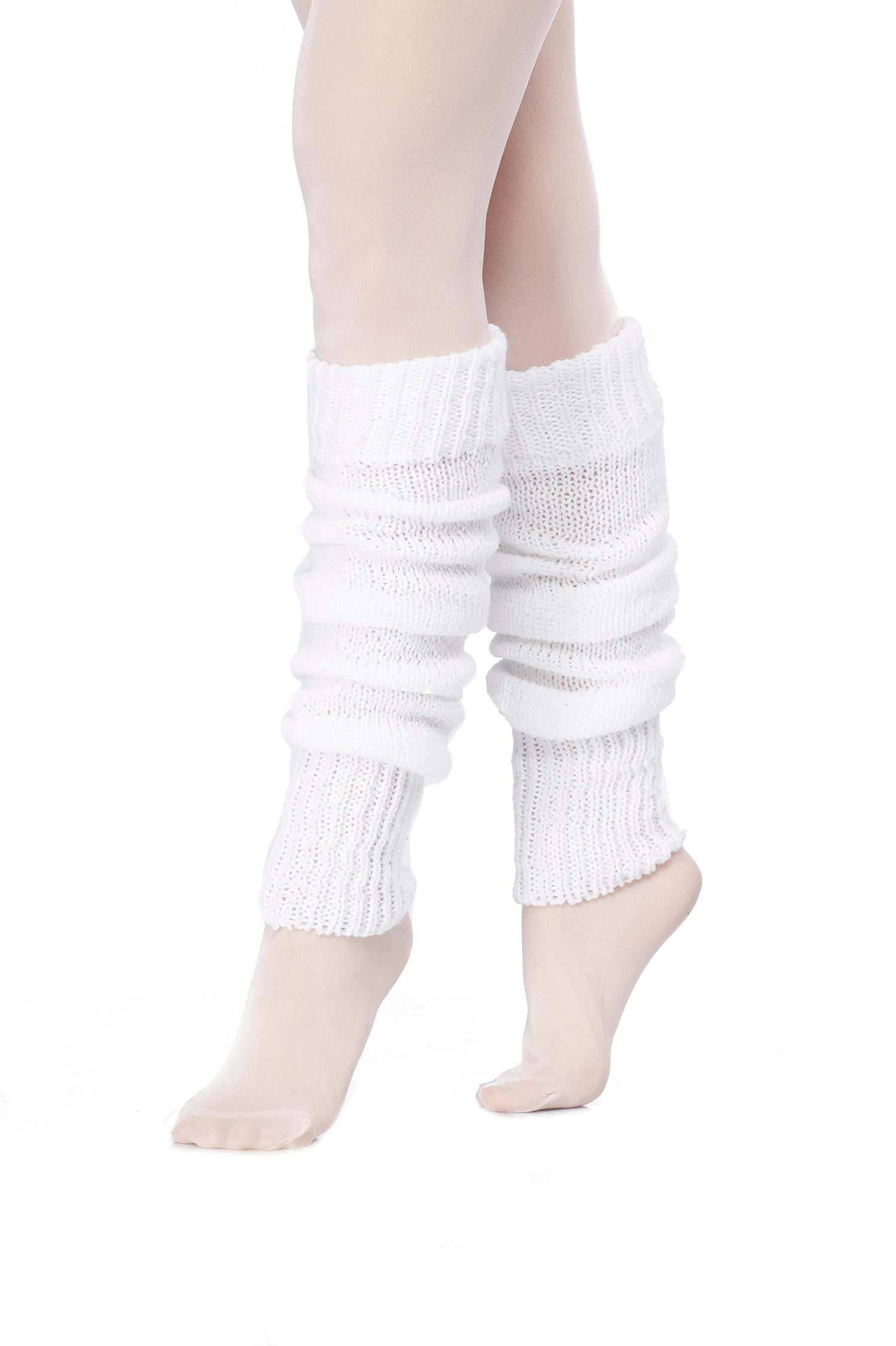 Intermezzo Loose Fit Knitted Legwarmers 2040 - White image