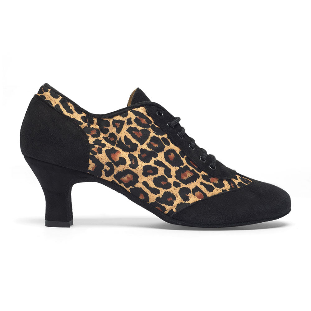 Ballroom Dance Shoes 9431 – Ladies Leopard Print, 5cm Heel image 1