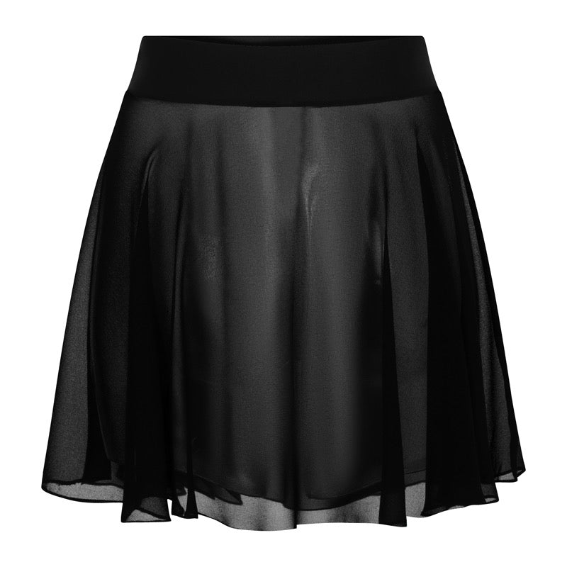 Black Ballet Skirt – Rumpf Chiffon Elastic Waist Skirt R3051 image 1