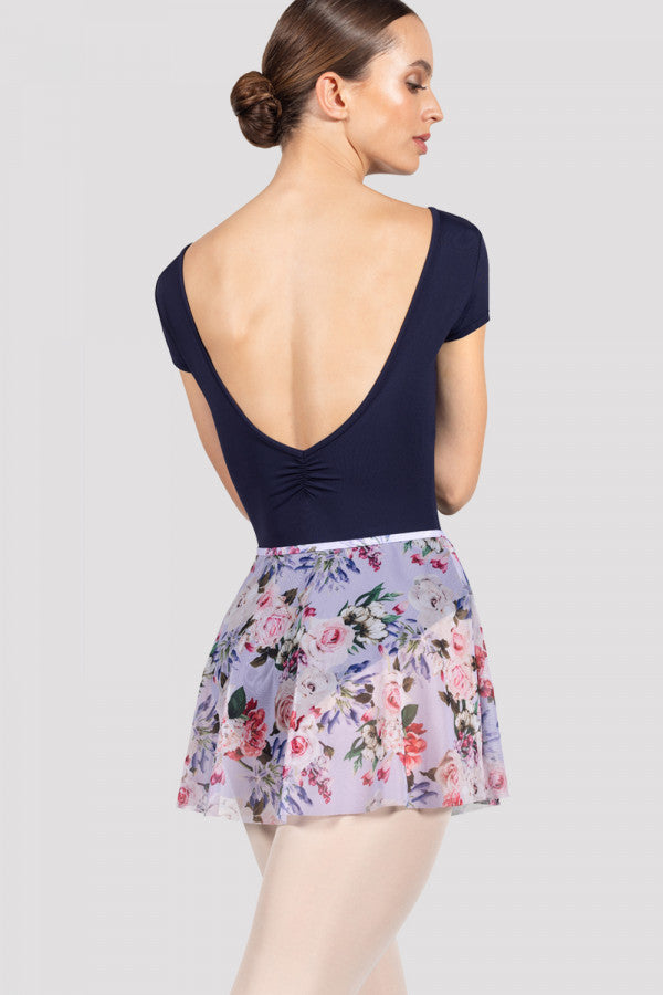 Bloch Ladies Floral Ballet Skirt R0241 – Elegant Chiffon Dance Skirt image 4