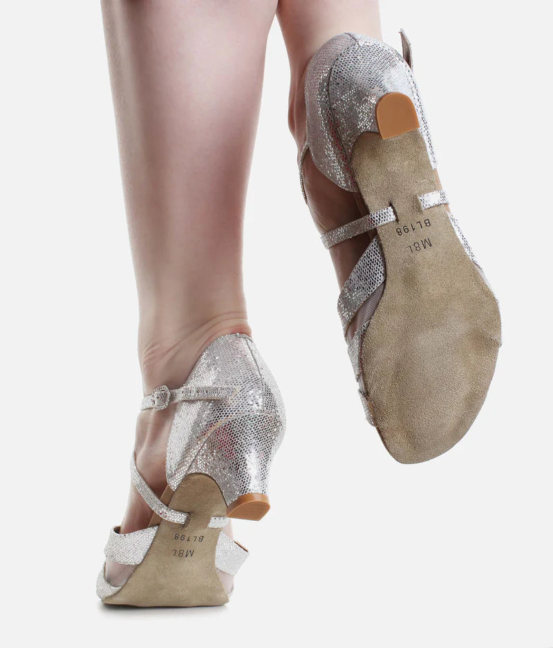 SO DANCA BALLROOM DANCE SHOES, LOW HEELS - BL198 image 3