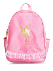 Ballet Backpack – Capezio Ballerina Bow Dance Bag B280 Pink image 0