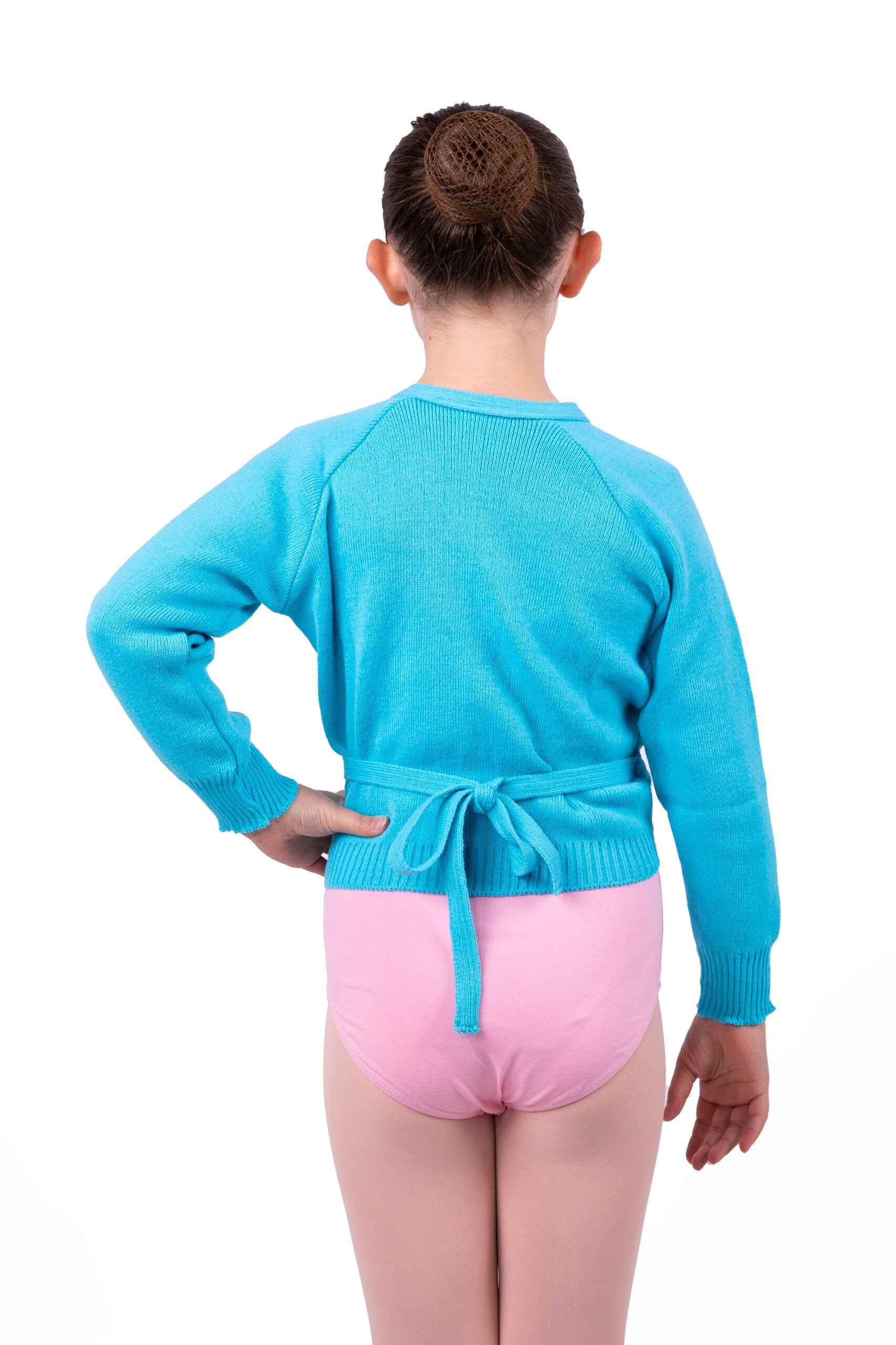 Ballet Crossover Cardigan in Teal/Marine Blue image 1