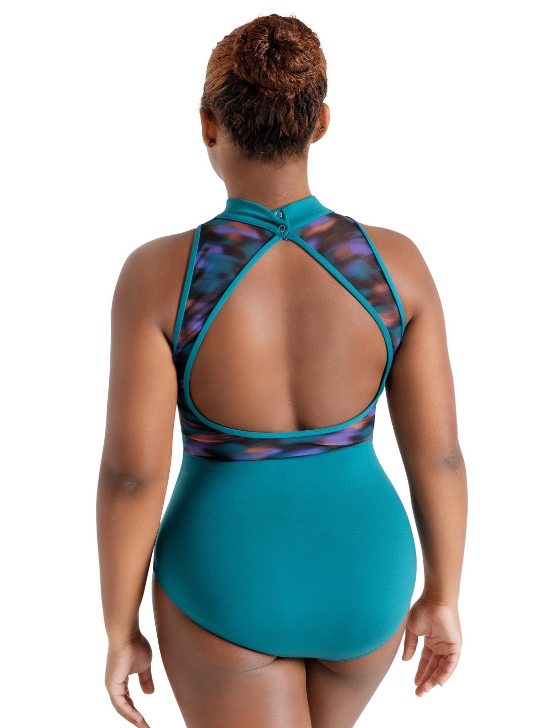 Mystical Forest High Neck Mesh Back Leotard 11970C image 6