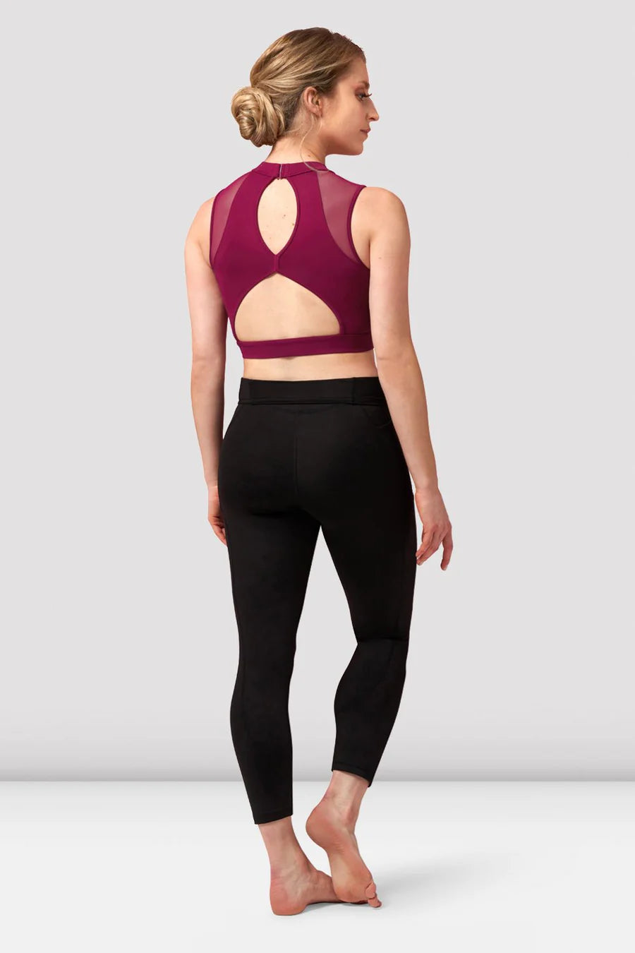 Open Back Crop Top Ladies Natalia– Bloch Dancewear Z0195 image 4