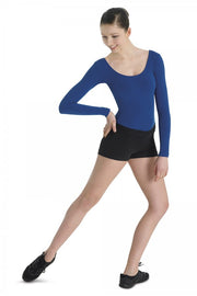 V-Front Black Dance Shorts by Bloch – R3614 image 0