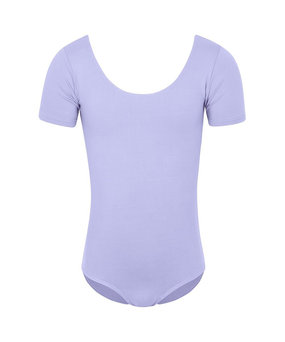 RAD approved leotard for girls – Freed of London Chloe Cap Sleeve - Size 1 Age 7 &amp; 8, Lavender image