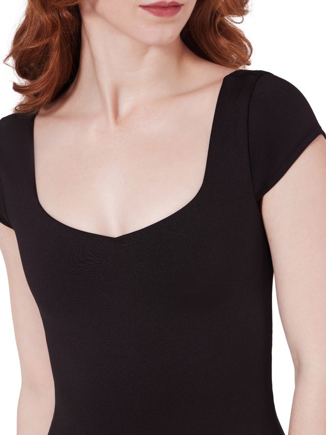 Ballet Leotard – Capezio Portoro Elegant Cap Sleeve Leotard F12413W image 2