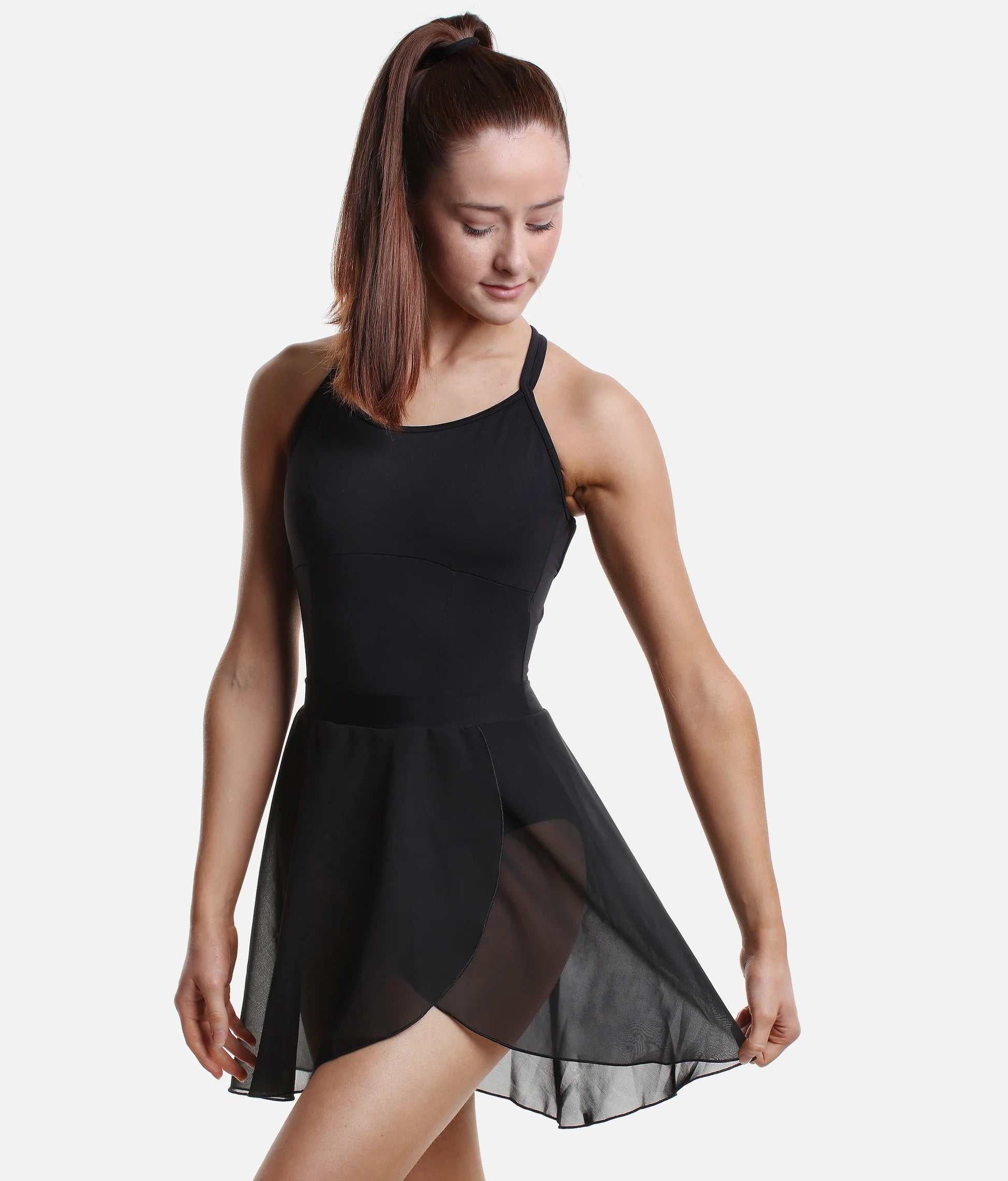 So Danca Ballet Skirt – Pull-On Faux Wrap Style - SL93 image 3