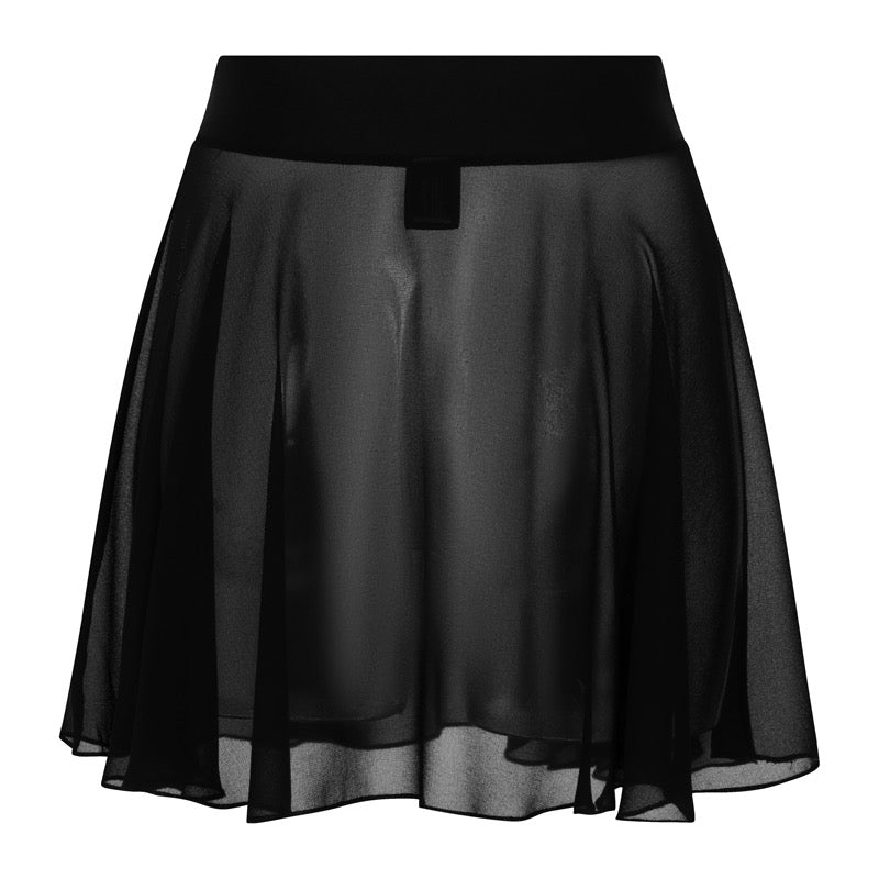 Black Ballet Skirt – Rumpf Chiffon Elastic Waist Skirt R3051 image 2