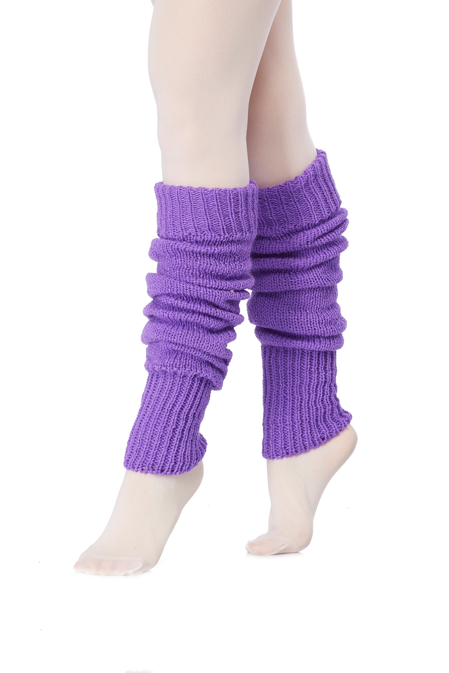 Intermezzo Loose Fit Knitted Legwarmers 2040 - Purple image