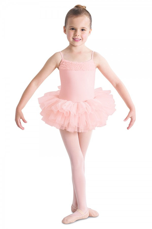 Girls Bloch "Desdemona Tutu" Leotard Pink image 0