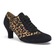 Ballroom Dance Shoes 9431 – Ladies Leopard Print, 5cm Heel image 0