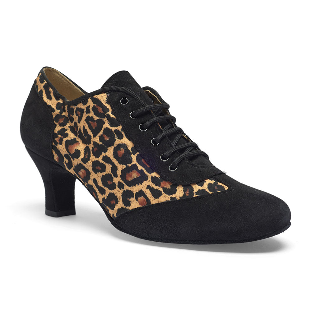 Ballroom Dance Shoes 9431 – Ladies Leopard Print, 5cm Heel image 0