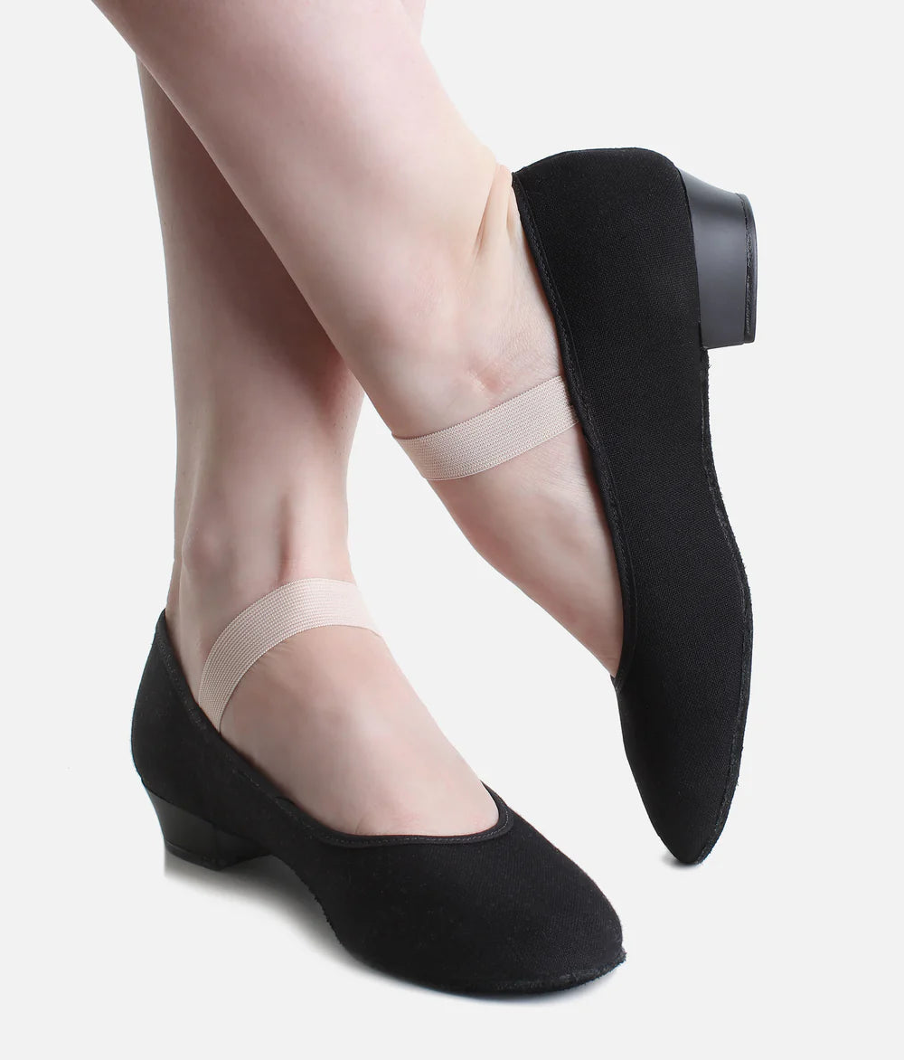 SO DANCA CANVAS LOW HEEL CHARACTER SHOES - RO12 L image 1