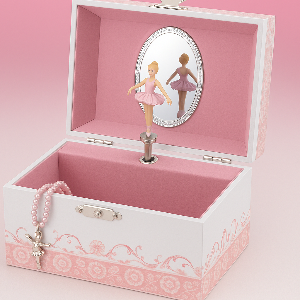 Musical Jewellery Box – Beautiful Ballet Gift 1325 image 0
