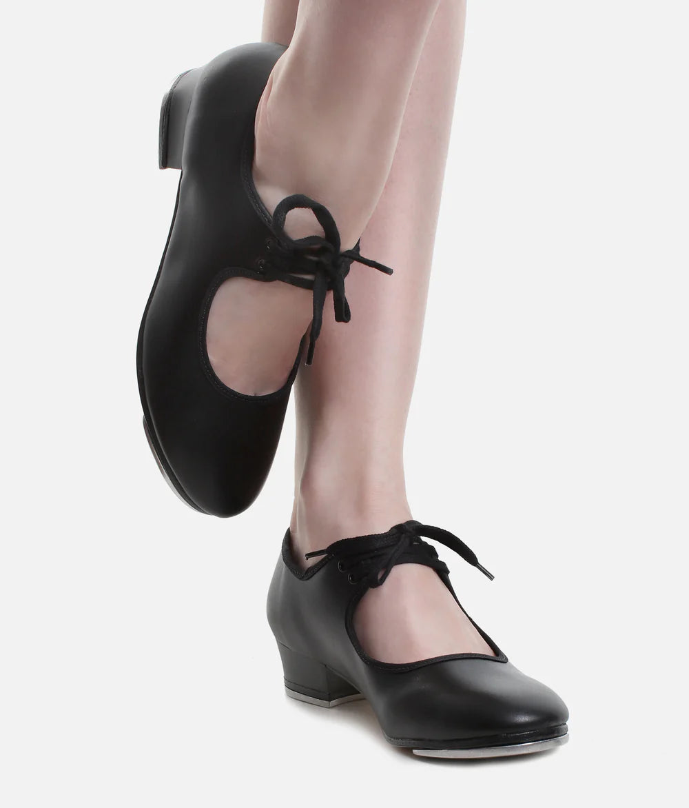 Kids Tap Shoes – So Danca TA32 Lace-Up Tap Shoes for Beginners image 0