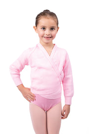 Ballet Crossover Cardigan Pink image 0