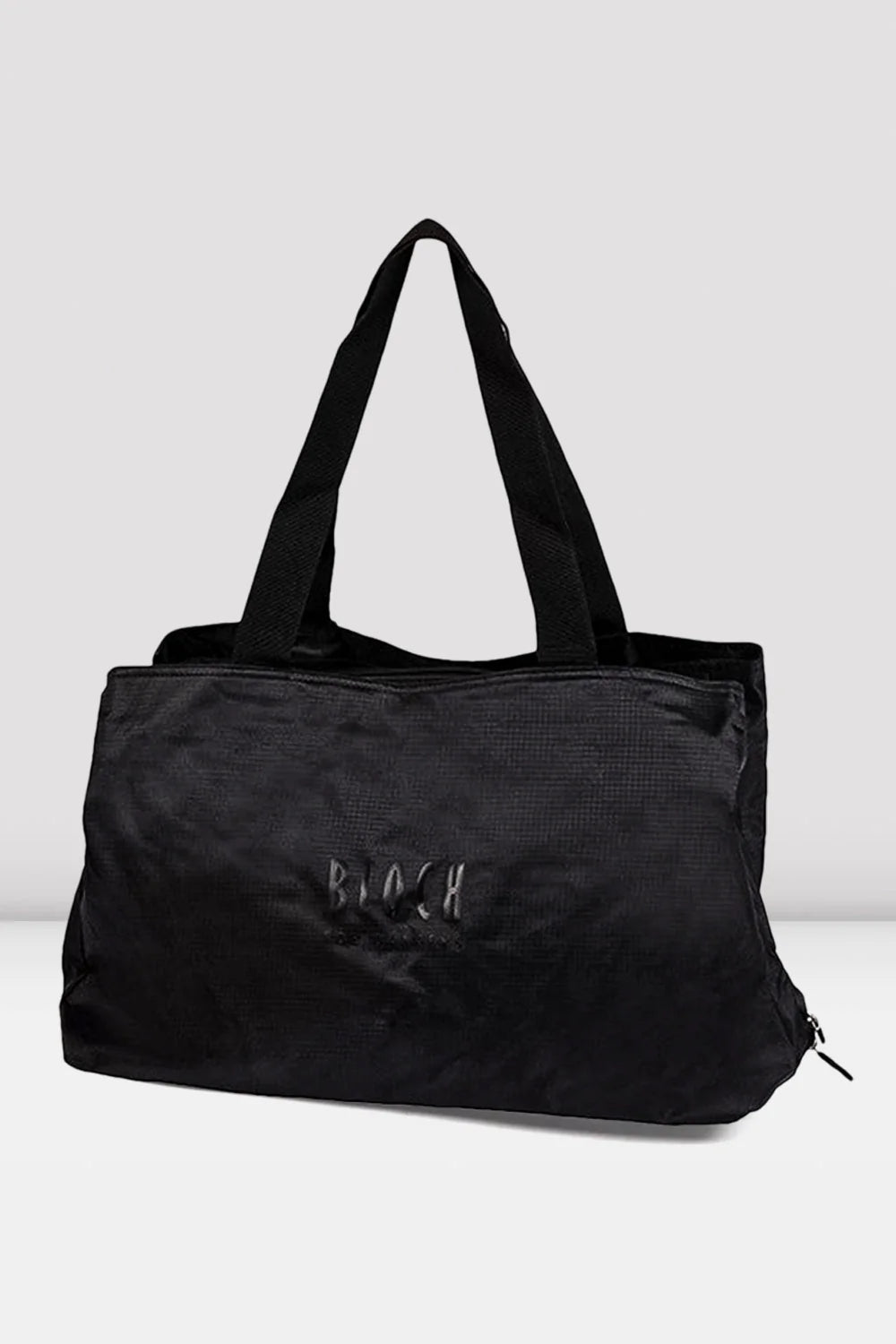 Bloch A310 black dance tote bag front view