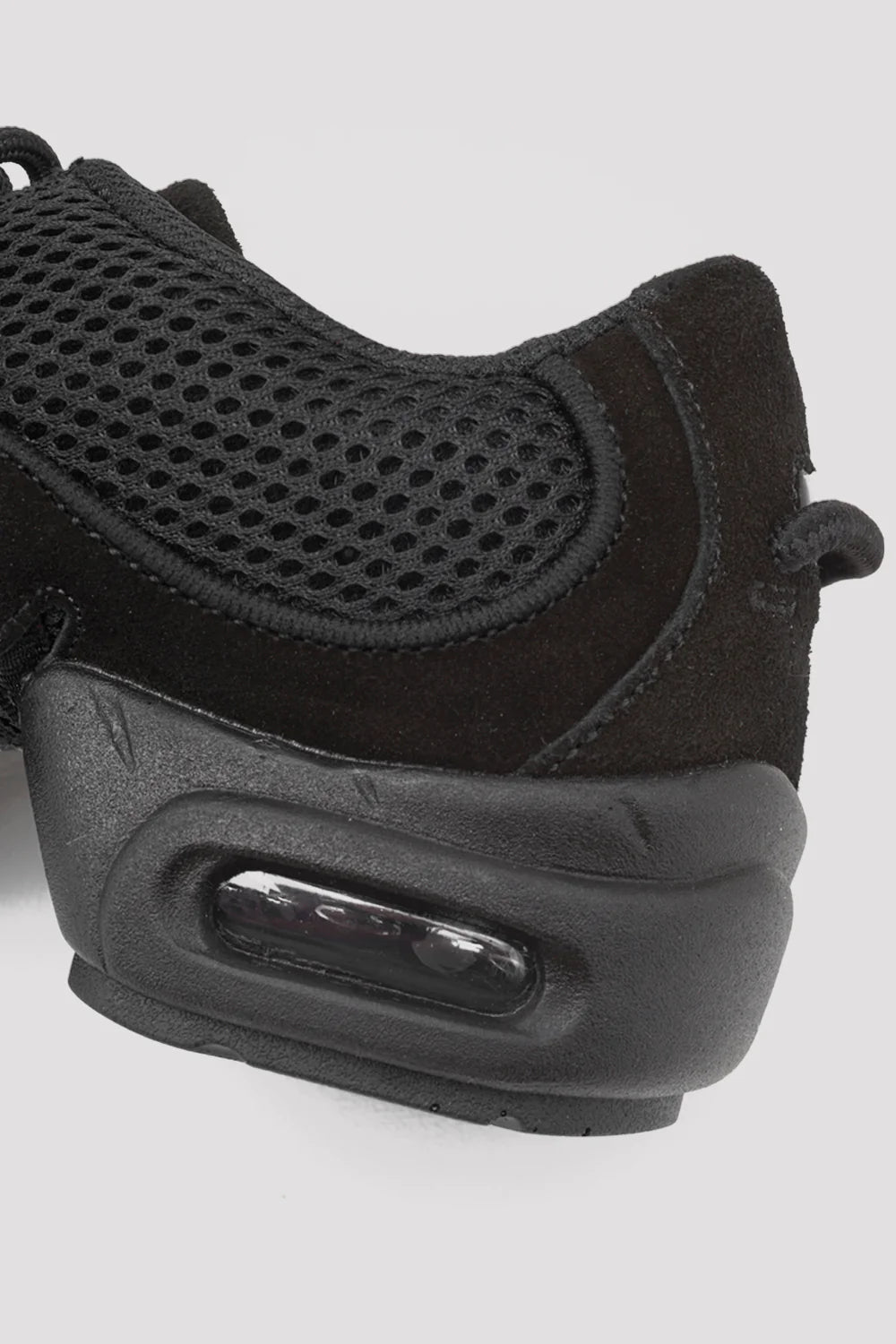 Bloch Boost dance sneakers heel detail black