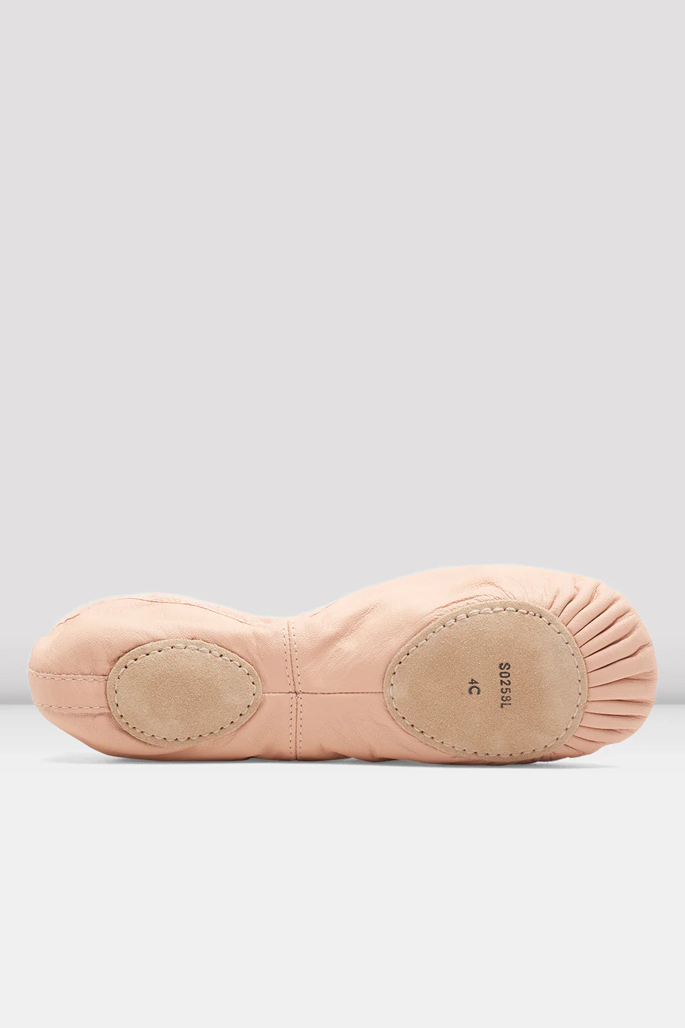 Bloch Dansoft II ballet shoes S0258L suede sole detail