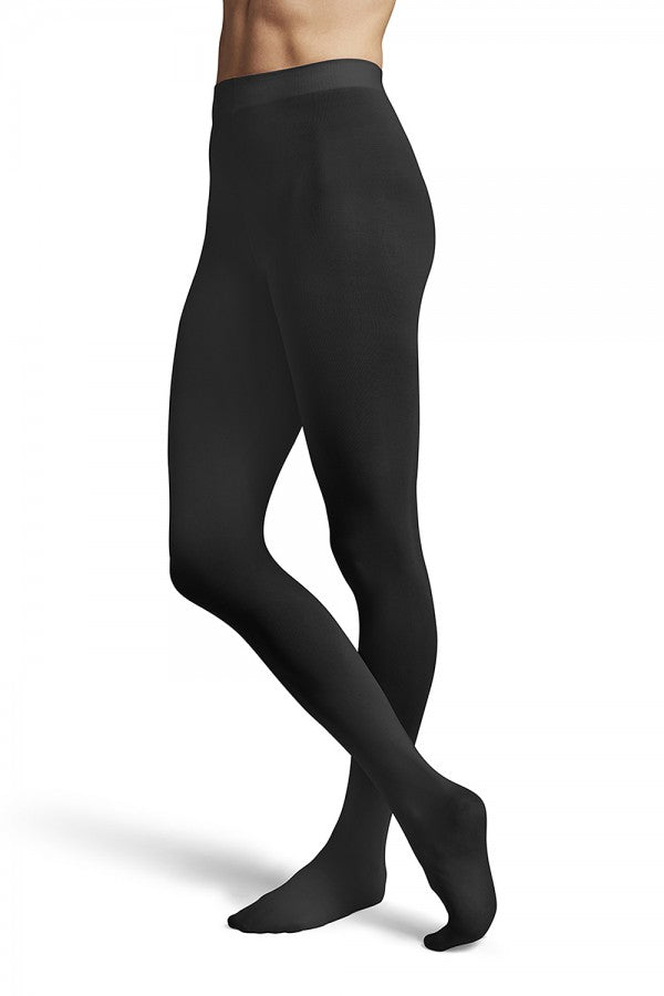 Girls dance tights black Bloch ContourSoft