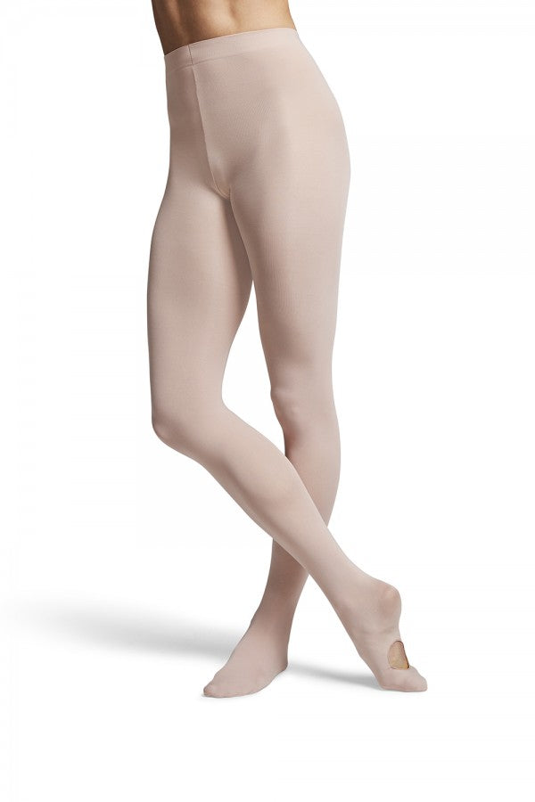 Bloch ballet tights standard light pink colour comparison