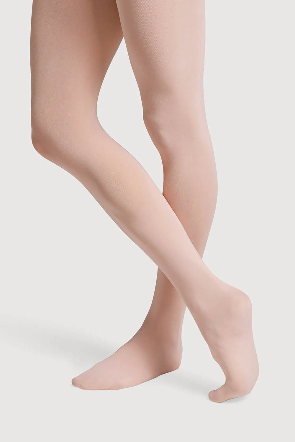 Bloch T0981L Contoursoft ballet pink footed dance tights matte finish