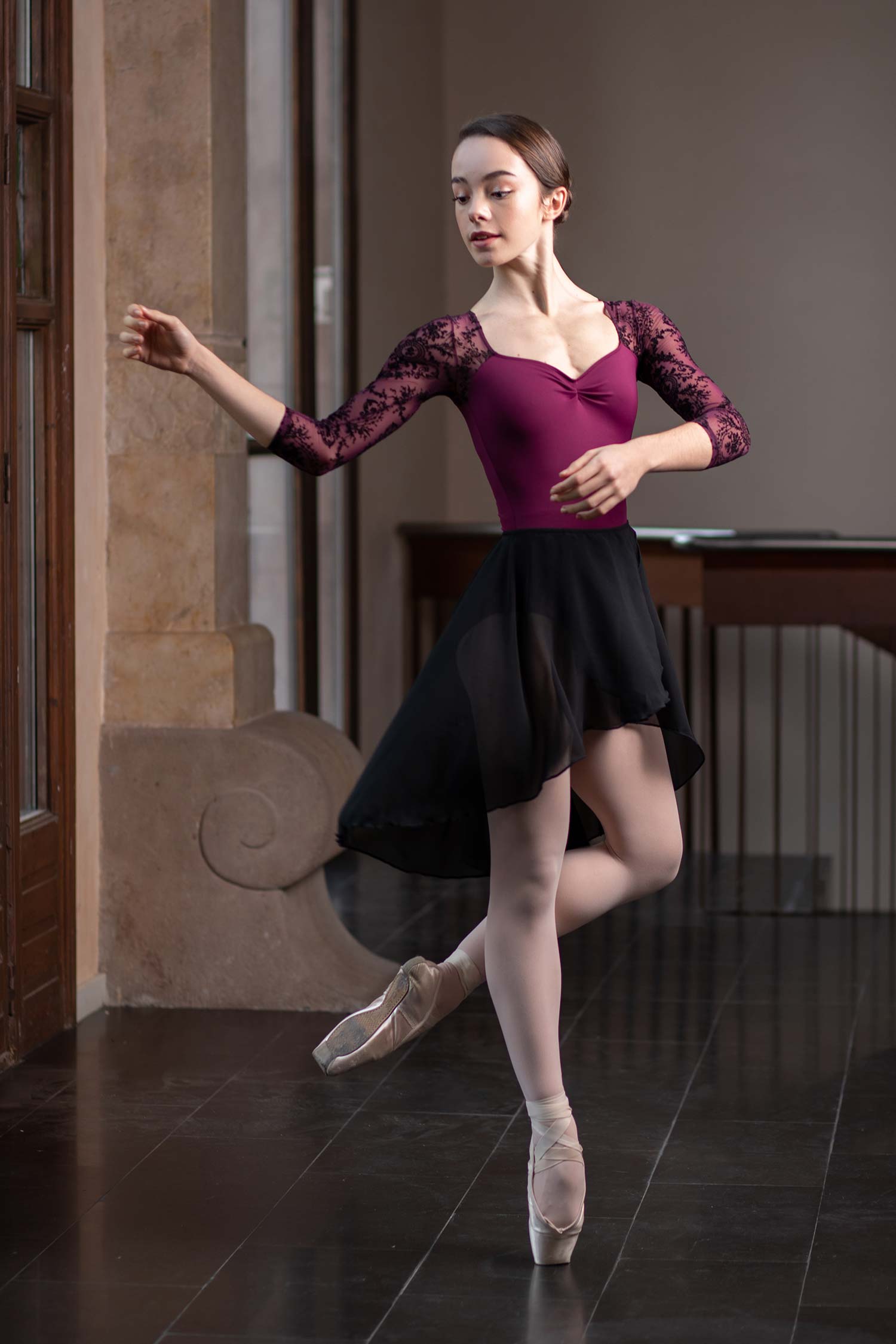 Long Tailed Dance Skirt 7799 image 2