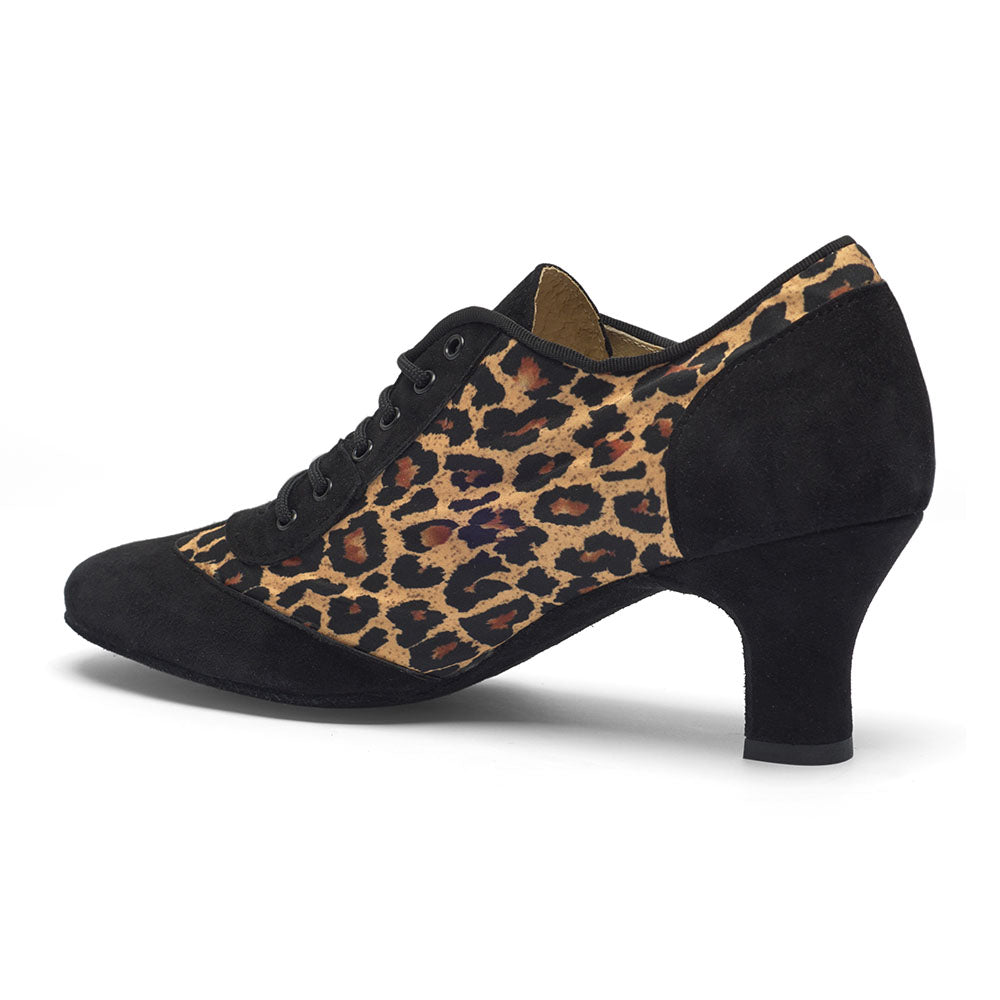 Ballroom Dance Shoes 9431 – Ladies Leopard Print, 5cm Heel image 3