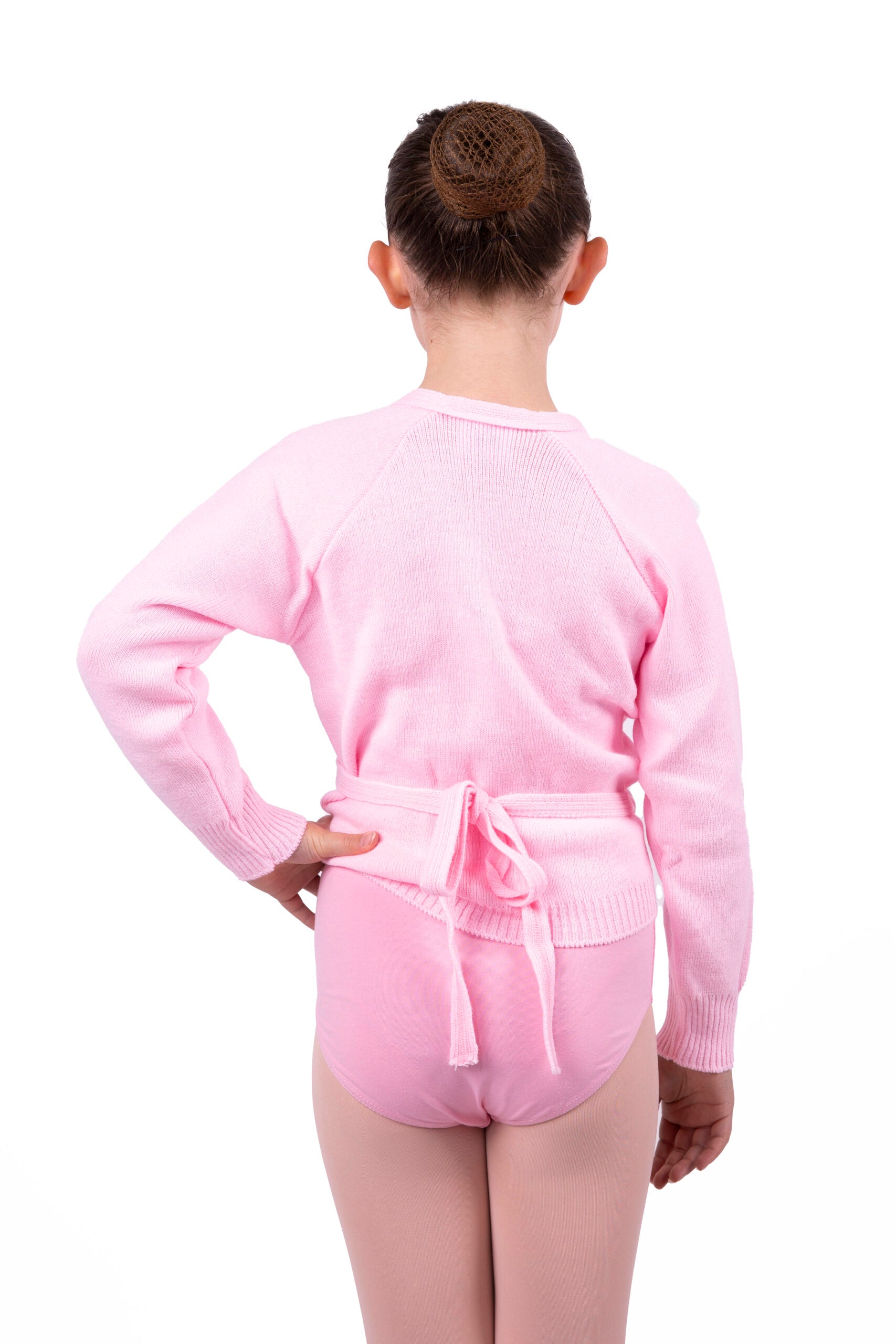 Ballet Crossover Cardigan Pink image 3