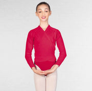 Ballet Crossover Cardigan in Mulberry image 0