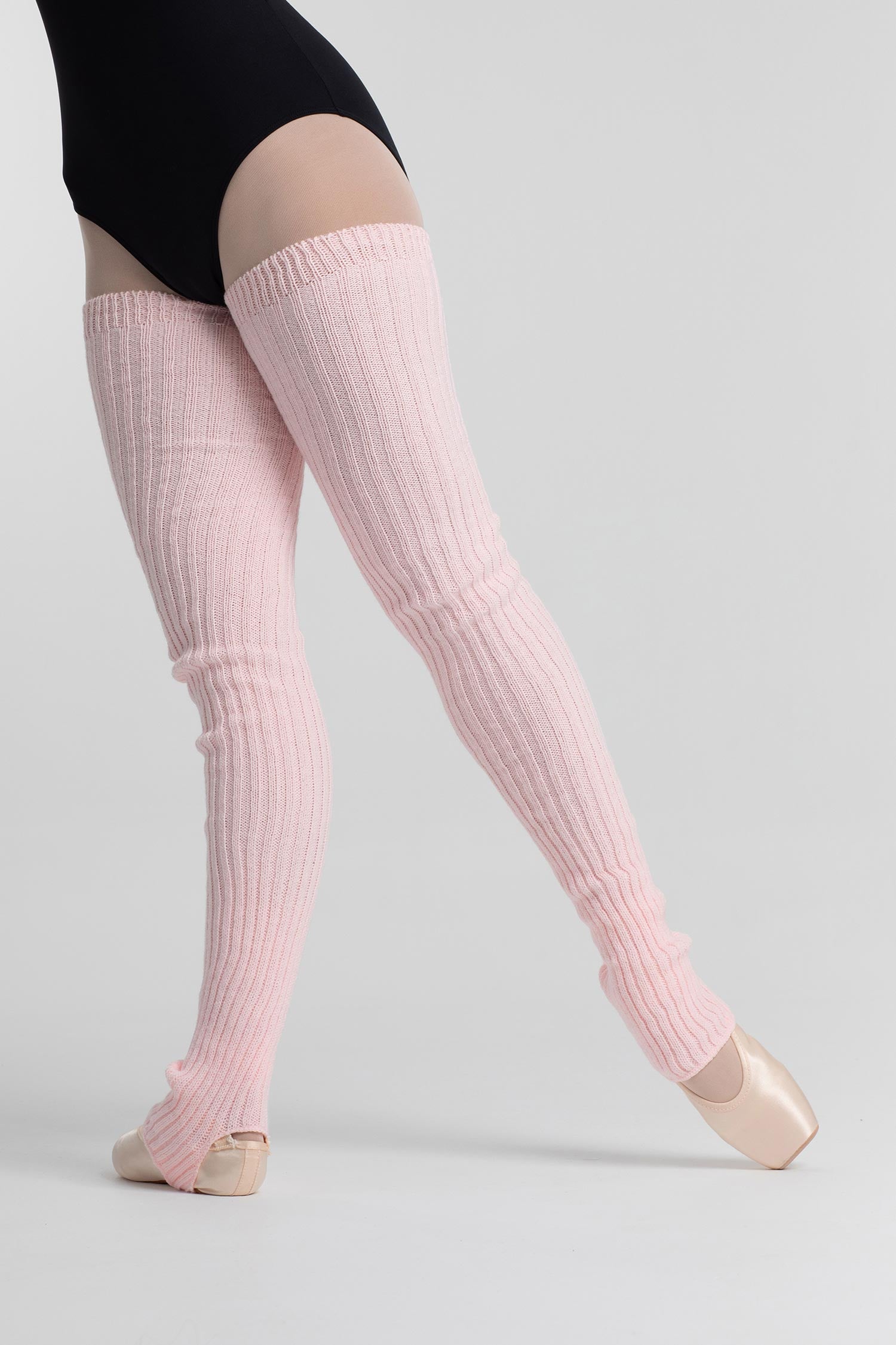 Maxical knit stirrup Long Legwarmers - 2020 - Pink image