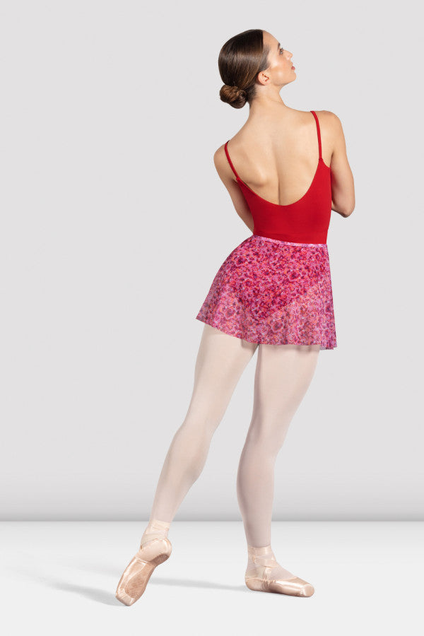 Bloch Ladies Floral Ballet Skirt R0241 – Elegant Chiffon Dance Skirt image 11