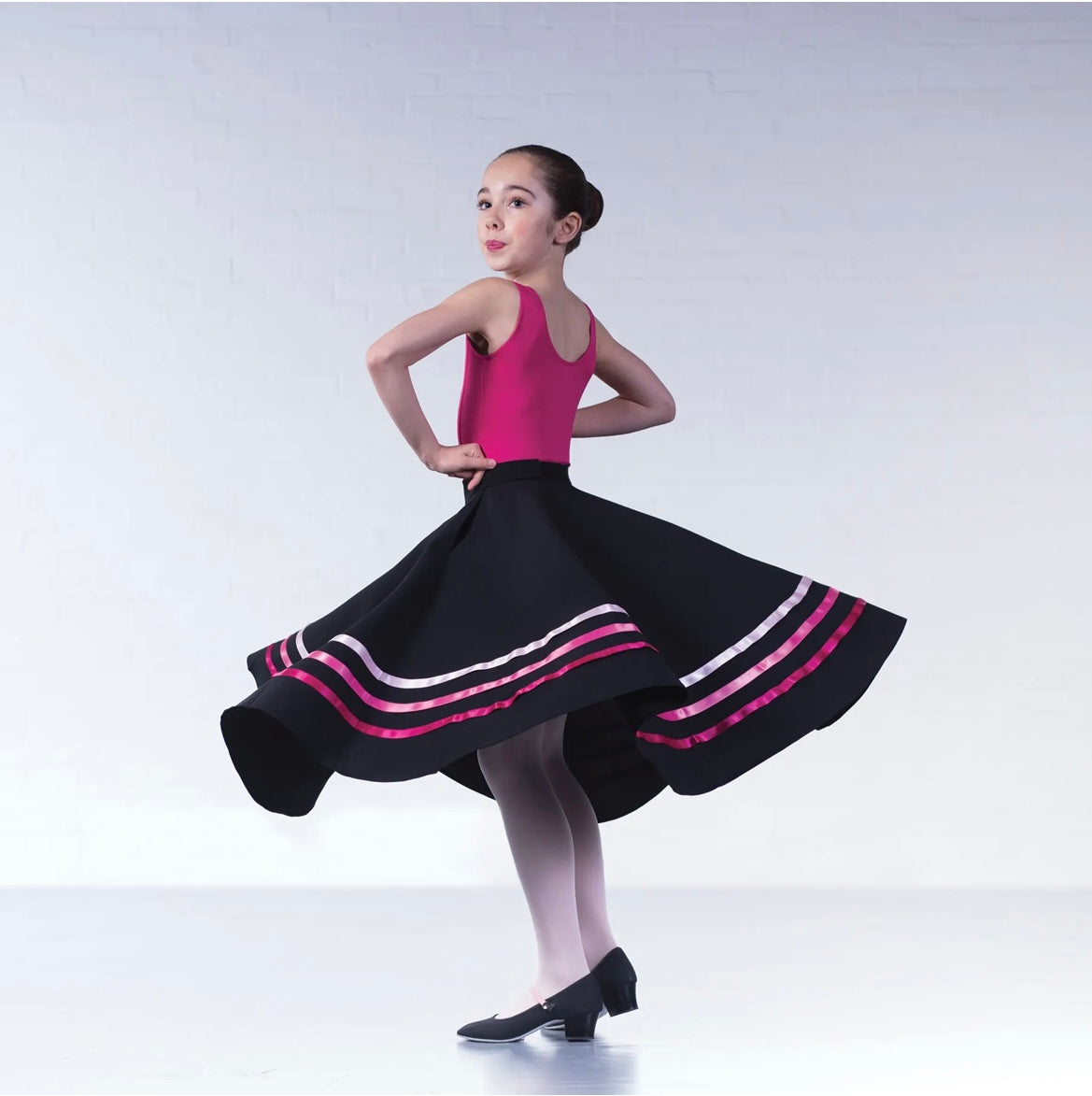 Character Dance Skirt – RAD & ISTD Approved with Ribbon Detail image 1