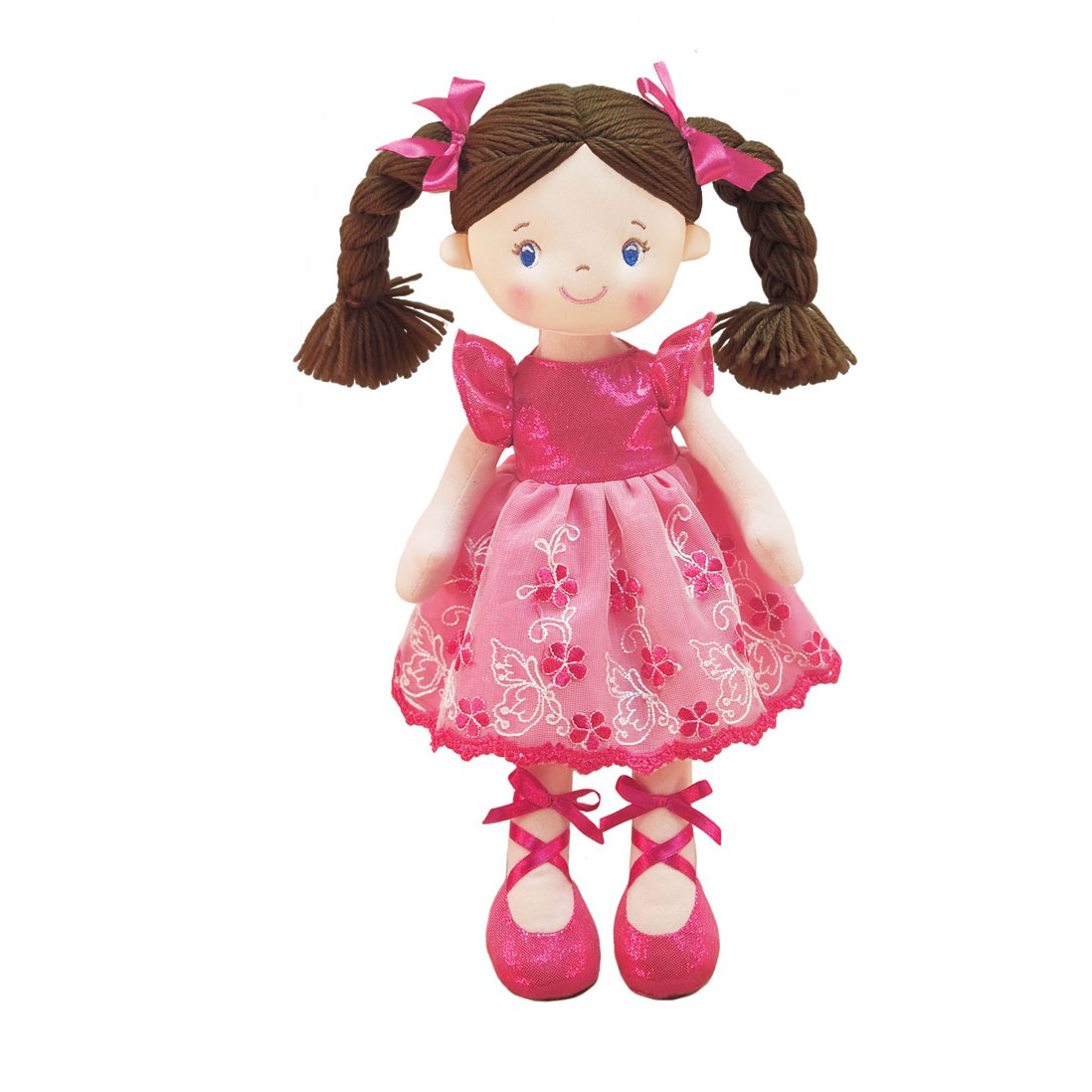 Ballerina Doll – Adorable Soft Ragdoll Gift for Young Dancers