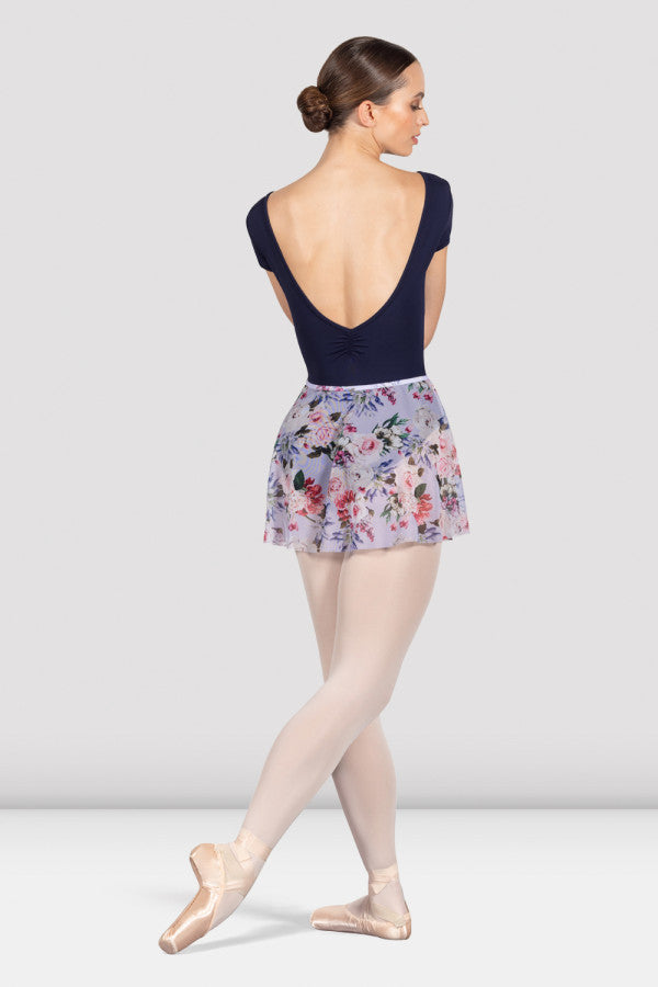 Bloch Ladies Floral Ballet Skirt R0241 – Elegant Chiffon Dance Skirt image 5
