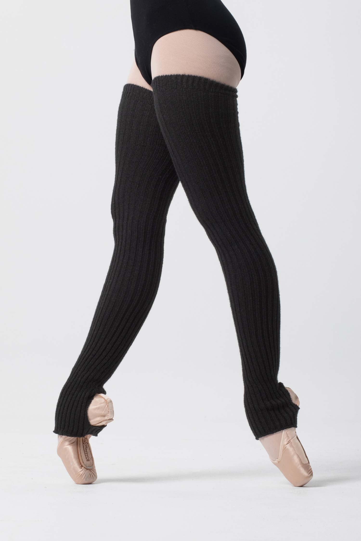 Maxical knit stirrup Long Legwarmers - 2020 - Black image