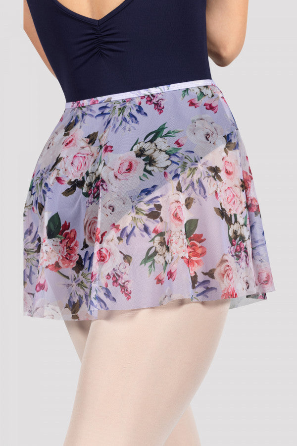 Bloch Ladies Floral Ballet Skirt R0241 – Elegant Chiffon Dance Skirt image 3