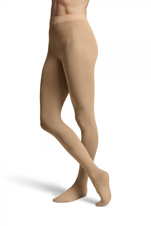 Bloch Ladies Footed Tights in Tan T0981L image 0