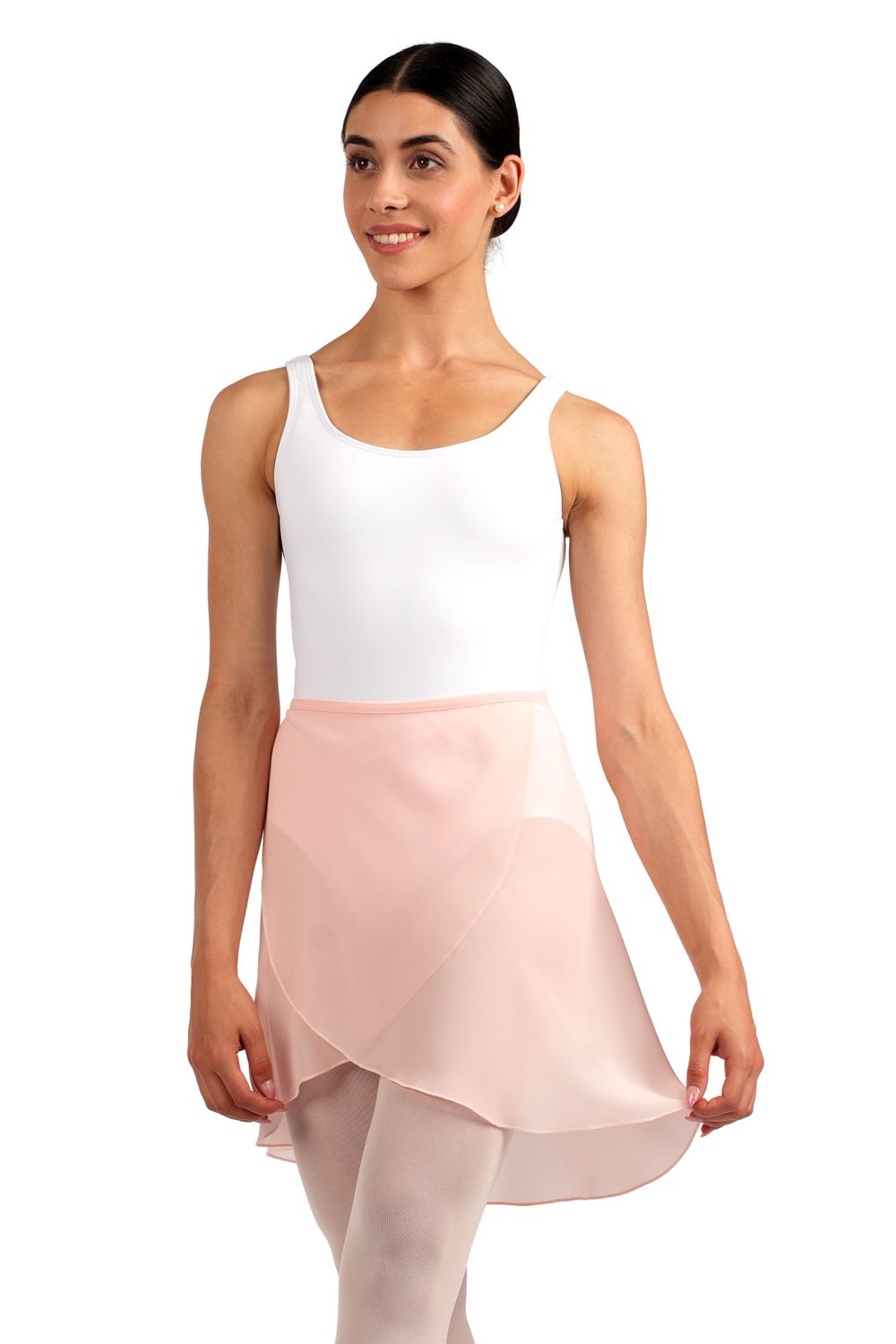 Wrap Around Ballet Skirt R3050 – Cute Ballet Skirt by Rumpf - Adult small-medium, Salmon image