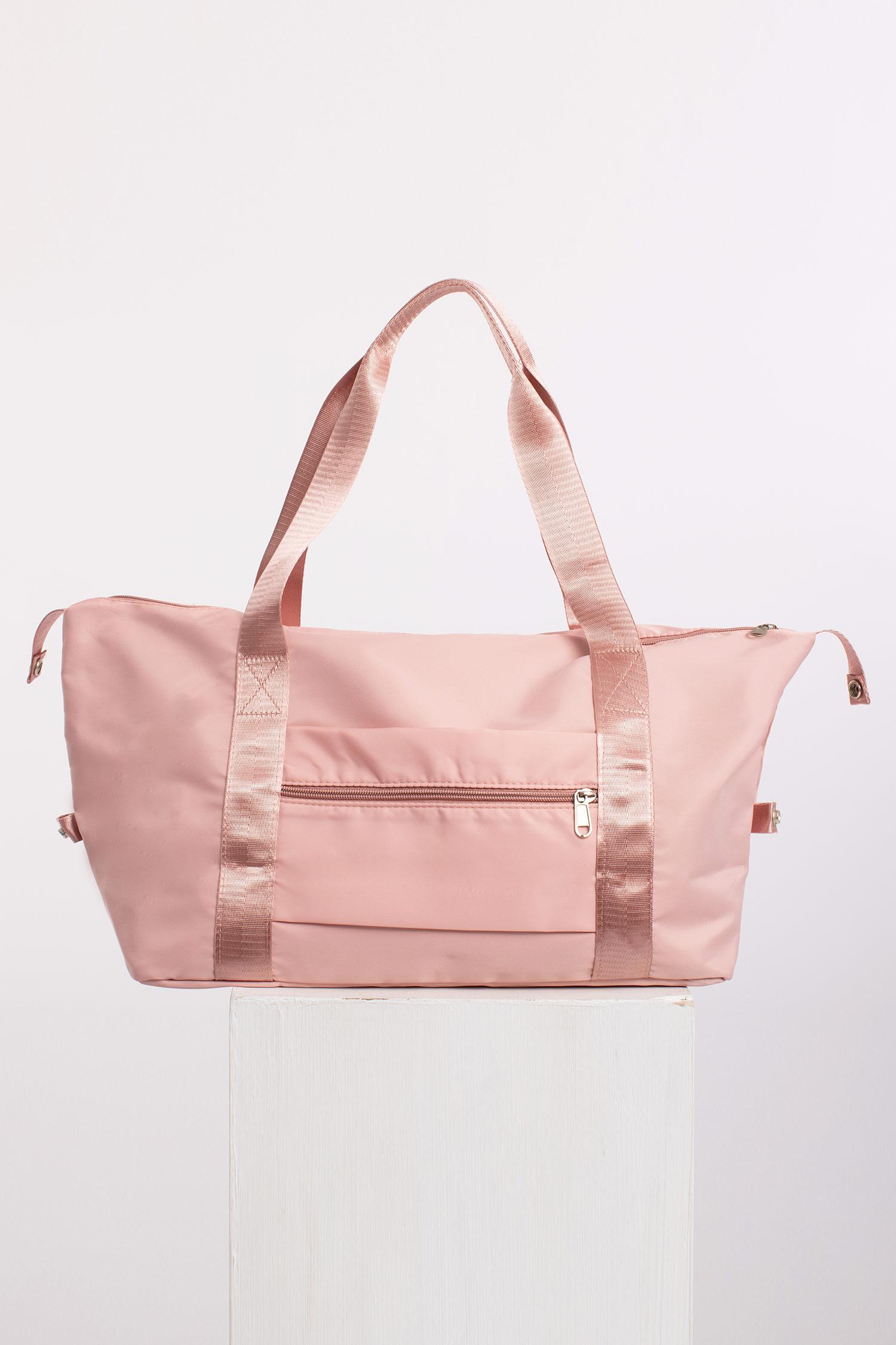 Intermezzo Delani pink dance bag rear zip pocket detail