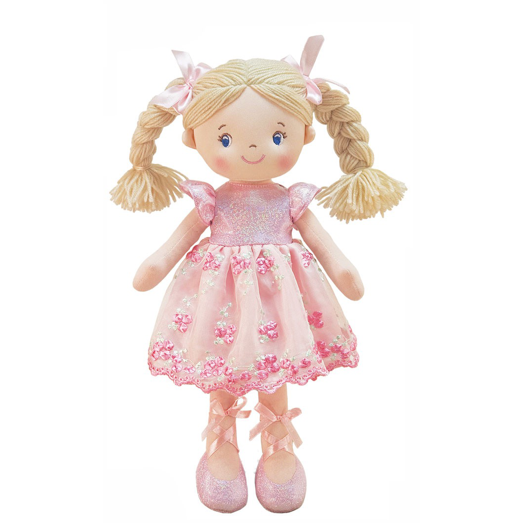 Ballerina Doll – Adorable Soft Ragdoll Gift for Young Dancers