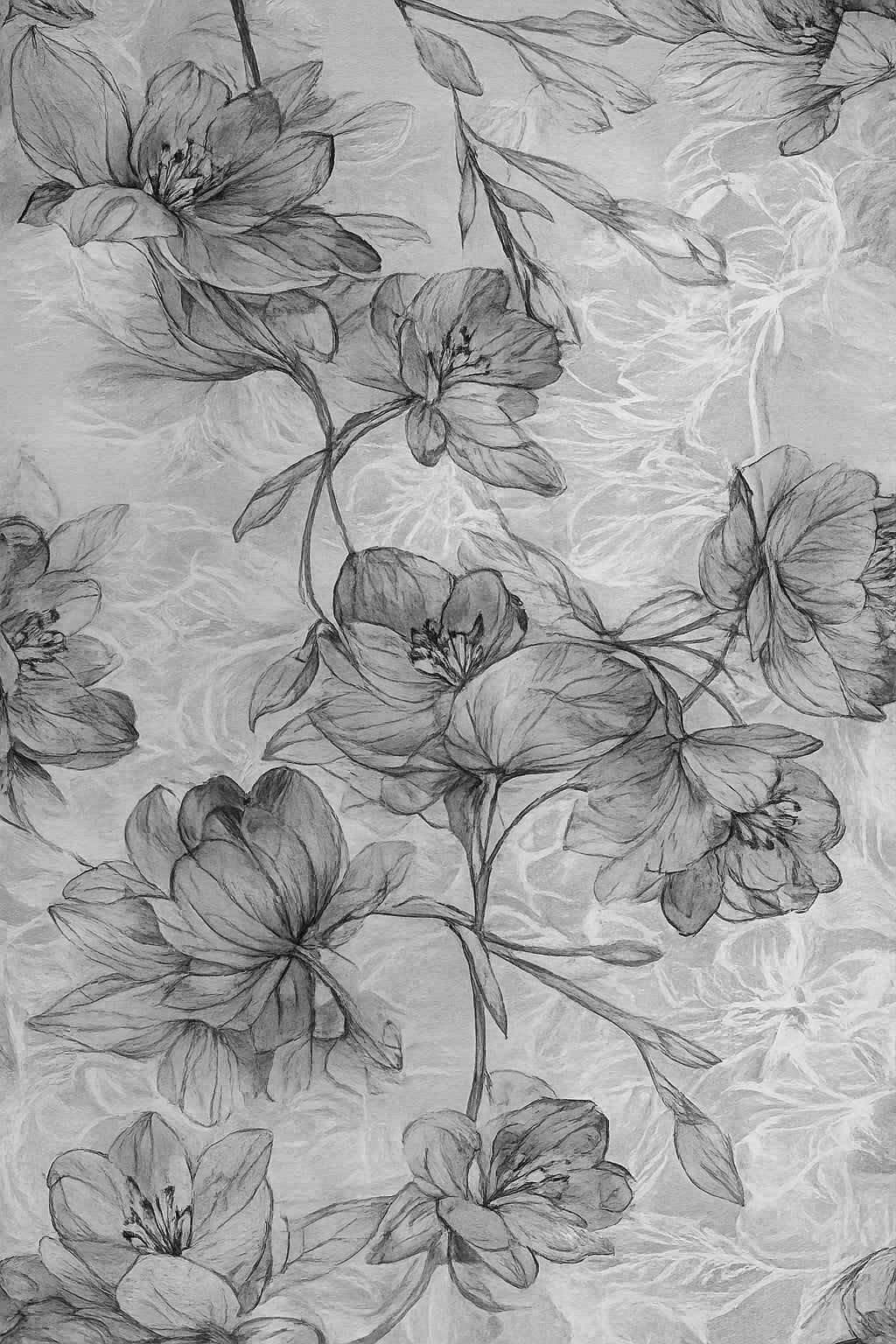 Jasmine floral print detail from Mirella girls ballet leotard M1230C