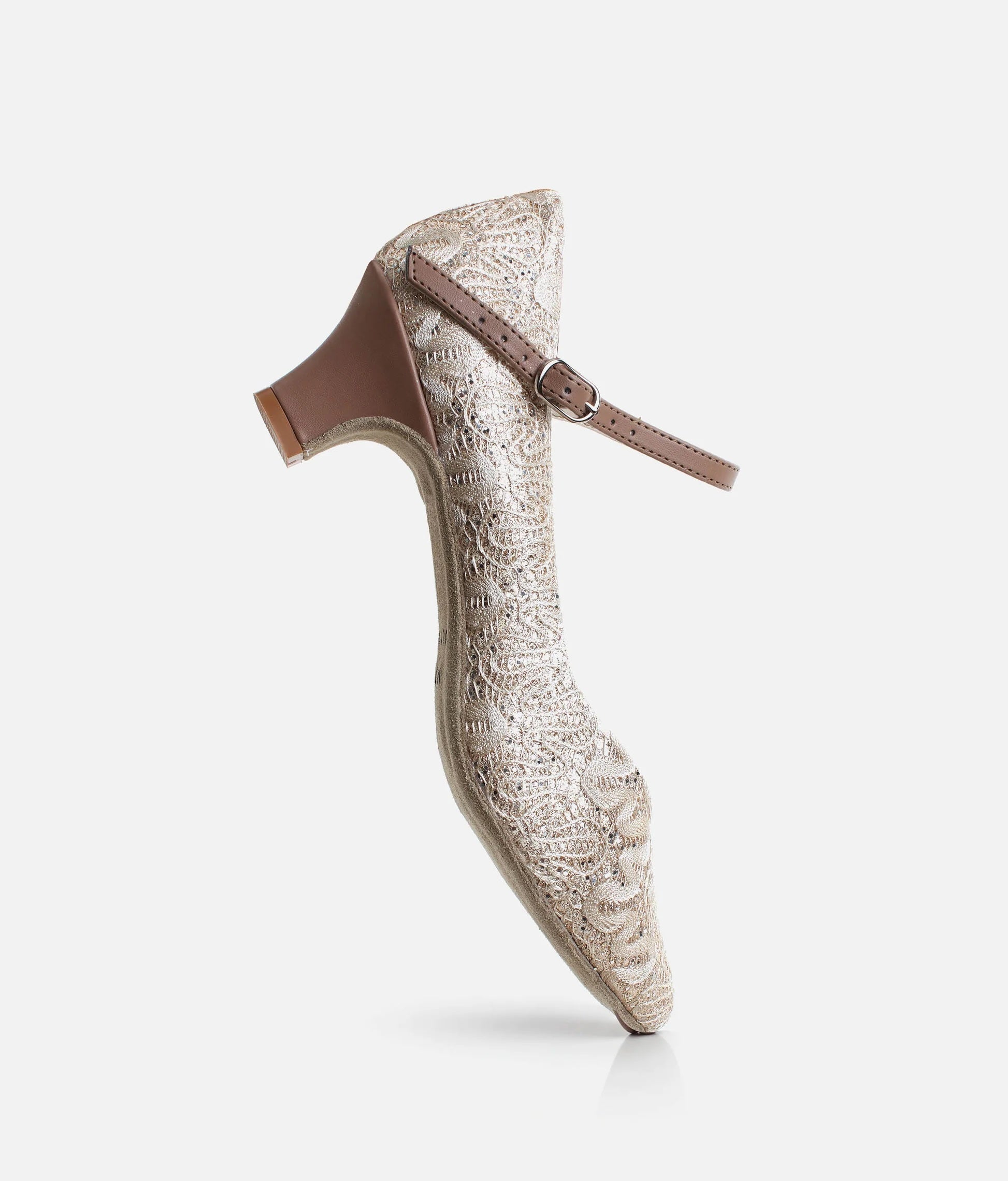 So Danca BL116 gold sparkle ballroom dance shoes