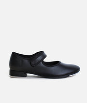 So Danca TA38 adult black Velcro tap shoe with low heel