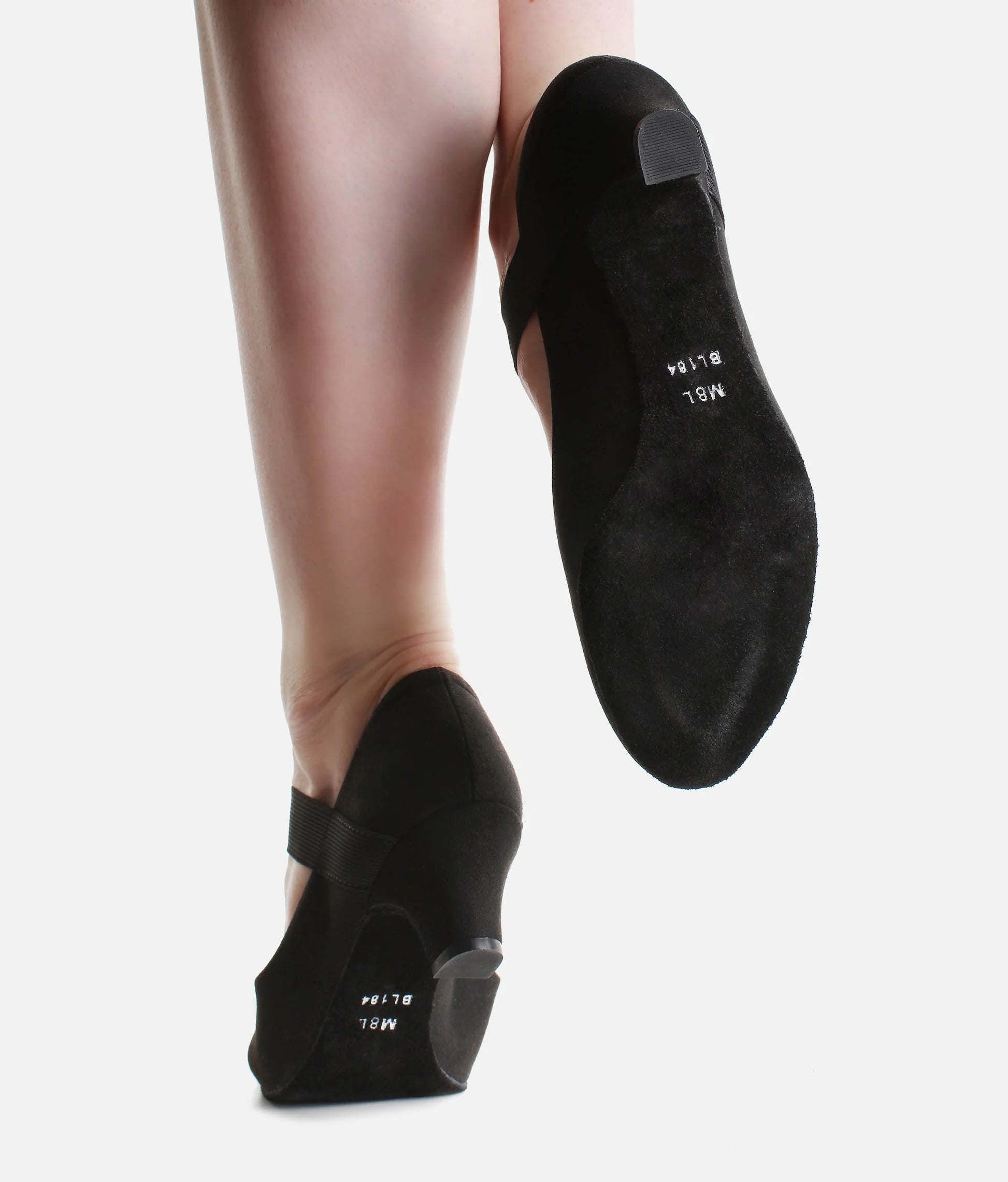 Suede sole on So Danca ballroom dance shoes